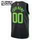 Boston Celtics Košarkaški dres Djeca City Edition 2024/25 Swingman Prilagođeno Crna