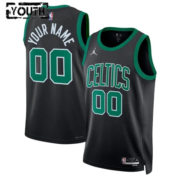 Boston Celtics Košarkaški dres Djeca Statement Edition Swingman Prilagođeno Crna Boston Celtics Košarkaški dres Djeca Statement Edition Swingman Prilagođeno Crna