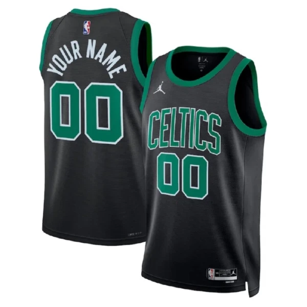 Boston Celtics Košarkaški dres Statement Edition Swingman Prilagođeno Crna Boston Celtics Košarkaški dres Statement Edition Swingman Prilagođeno Crna
