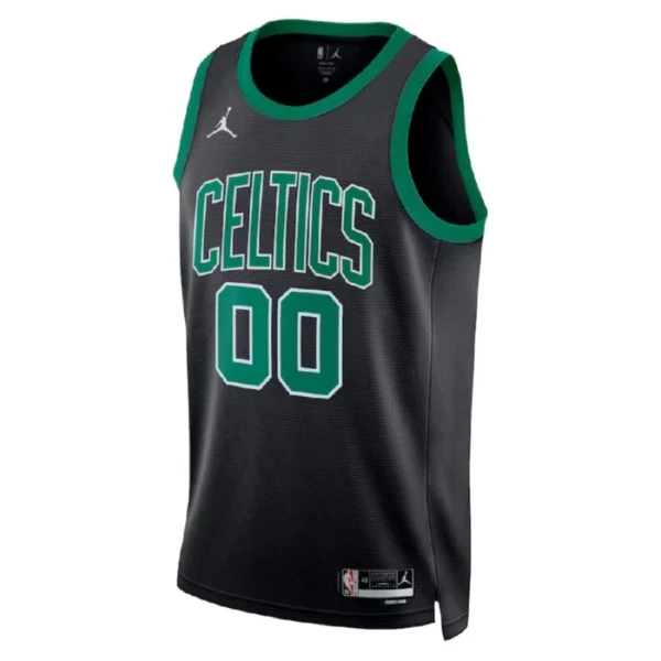 Boston Celtics Košarkaški dres Statement Edition Swingman Prilagođeno Crna