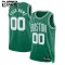 Zelena Boston Celtics Košarkaški dres Djeca Icon Edition Swingman Prilagođeno