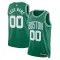 Zelena Boston Celtics Košarkaški dres Icon Edition Swingman Prilagođeno