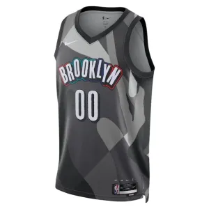 Brooklyn Nets Košarkaški dres City Edition 2024/25 Swingman Prilagođeno Siva