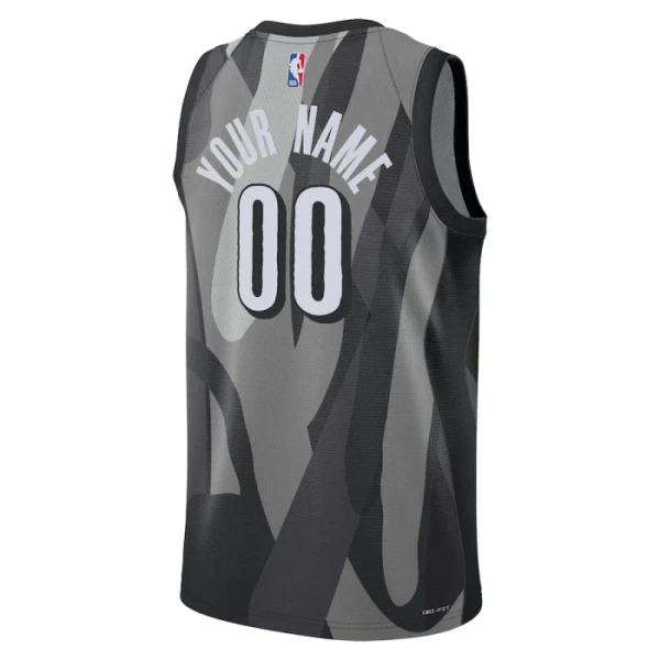 Brooklyn Nets Košarkaški dres City Edition 2024/25 Swingman Prilagođeno Siva