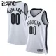 Brooklyn Nets Košarkaški dres Djeca Association Edition Swingman Prilagođeno Bijela