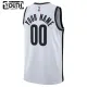 Brooklyn Nets Košarkaški dres Djeca Association Edition Swingman Prilagođeno Bijela