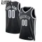 Brooklyn Nets Košarkaški dres Djeca Icon Edition Swingman Prilagođeno Crna