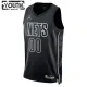 Brooklyn Nets Košarkaški dres Djeca Statement Edition Swingman Prilagođeno Crna