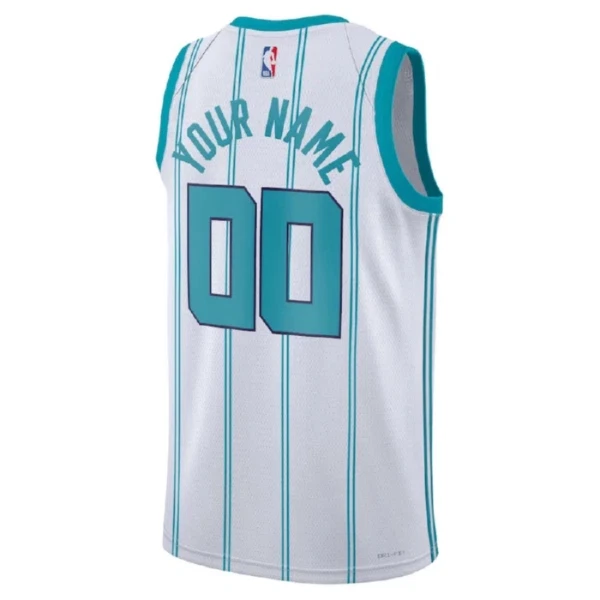 Charlotte Hornets Košarkaški dres Association Edition Swingman Prilagođeno Bijela