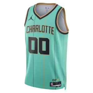 Charlotte Hornets Košarkaški dres City Edition 2024/25 Swingman Prilagođeno Tirkizna