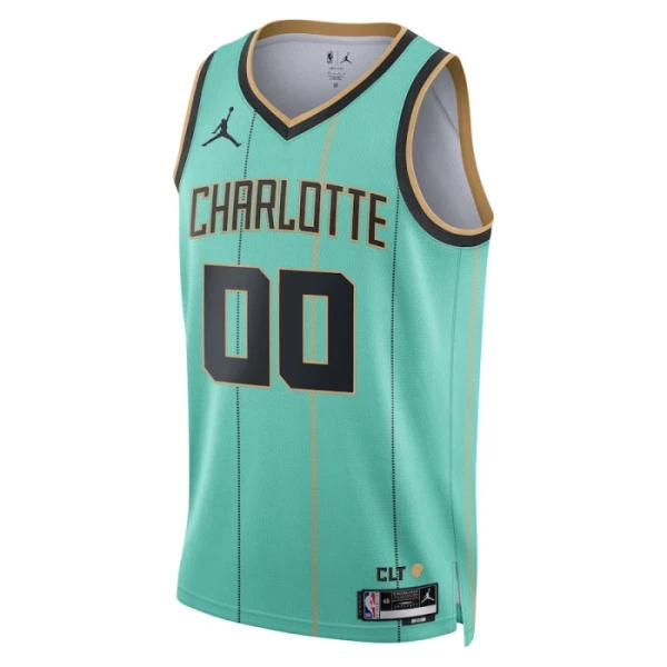 Charlotte Hornets Košarkaški dres City Edition 2024/25 Swingman Prilagođeno Tirkizna