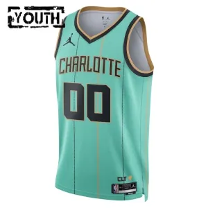 Charlotte Hornets Košarkaški dres Djeca City Edition 2024/25 Swingman Prilagođeno Tirkizna