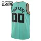 Charlotte Hornets Košarkaški dres Djeca City Edition 2024/25 Swingman Prilagođeno Tirkizna