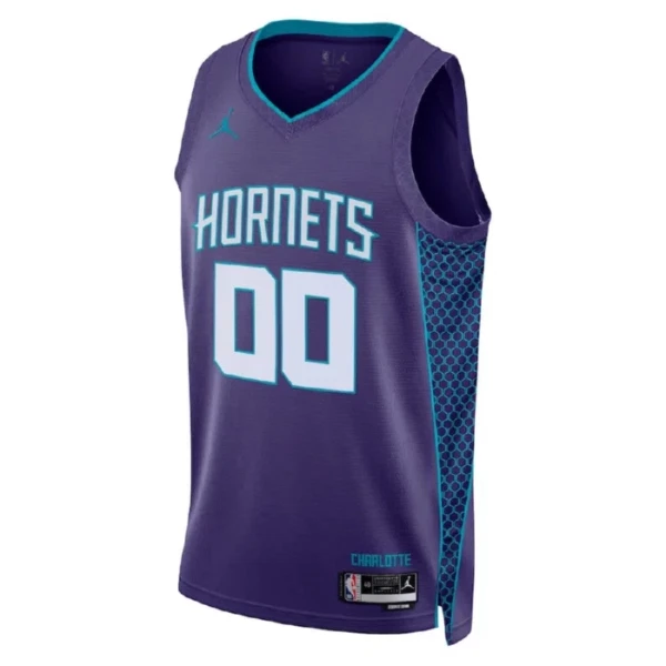 Charlotte Hornets Košarkaški dres Statement Edition Swingman Prilagođeno Ljubičasta