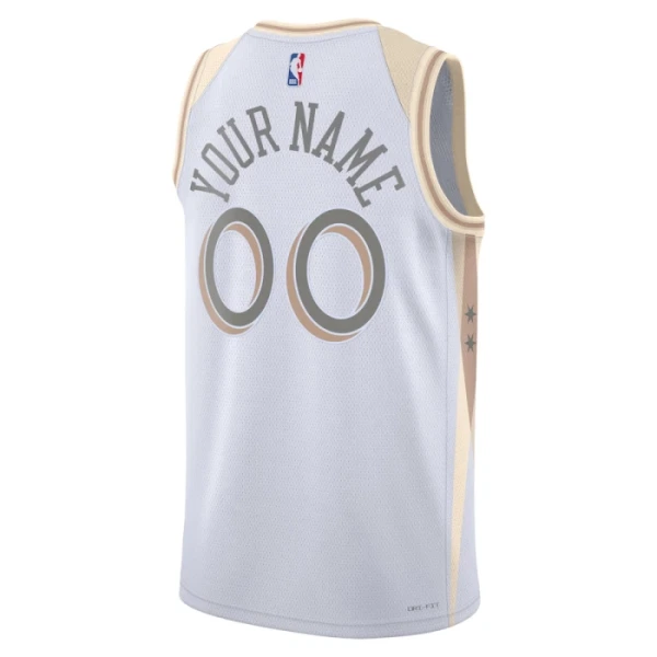 Chicago Bulls Košarkaški dres City Edition 2024/25 Swingman Prilagođeno Bijela