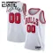 Chicago Bulls Košarkaški dres Djeca Association Edition Swingman Prilagođeno Bijela