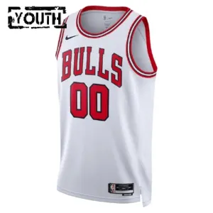 Chicago Bulls Košarkaški dres Djeca Association Edition Swingman Prilagođeno Bijela