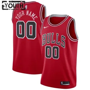 Chicago Bulls Košarkaški dres Djeca Icon Edition Swingman Prilagođeno Crvena