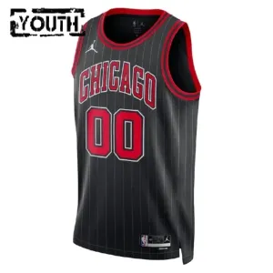 Chicago Bulls Košarkaški dres Djeca Statement Edition Swingman Prilagođeno Crna