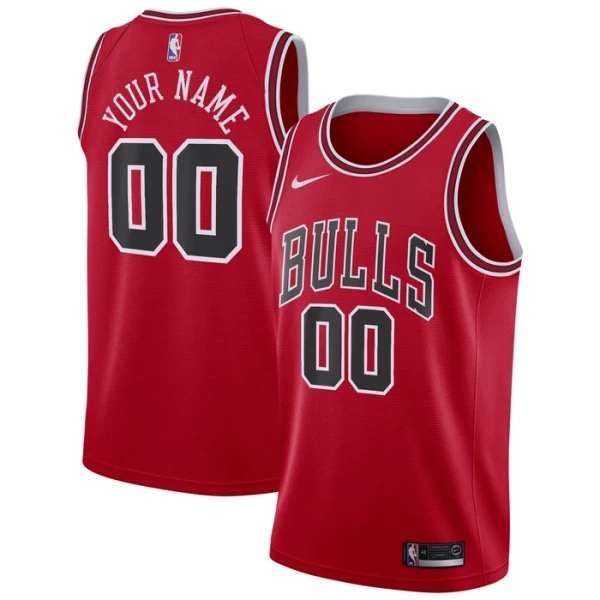 Chicago Bulls Košarkaški dres Icon Edition Swingman Prilagođeno Crvena