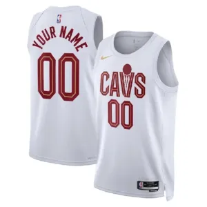 Cleveland Cavaliers Košarkaški dres Association Edition Swingman Prilagođeno Bijela
