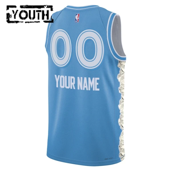 Cleveland Cavaliers Košarkaški dres Djeca City Edition 2024/25 Swingman Prilagođeno Plava