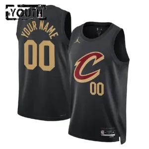 Cleveland Cavaliers Košarkaški dres Djeca Statement Edition Swingman Prilagođeno Crna