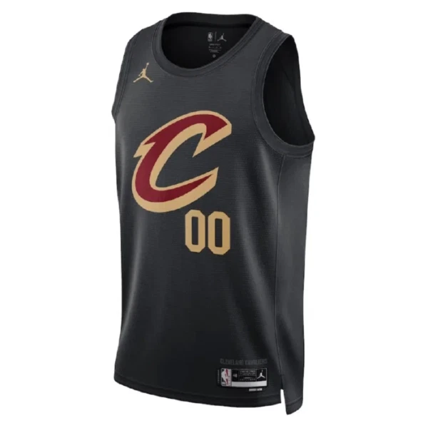 Cleveland Cavaliers Košarkaški dres Statement Edition Swingman Prilagođeno Crna