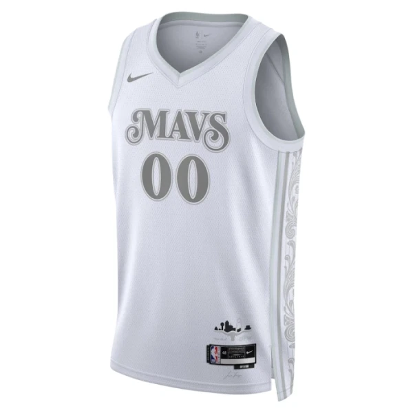 Dallas Mavericks Košarkaški dres City Edition 2024/25 Swingman Prilagođeno Bijela