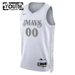 Dallas Mavericks Košarkaški dres Djeca City Edition 2024/25 Swingman Prilagođeno Bijela