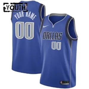 Dallas Mavericks Košarkaški dres Djeca Icon Edition Swingman Prilagođeno Plava