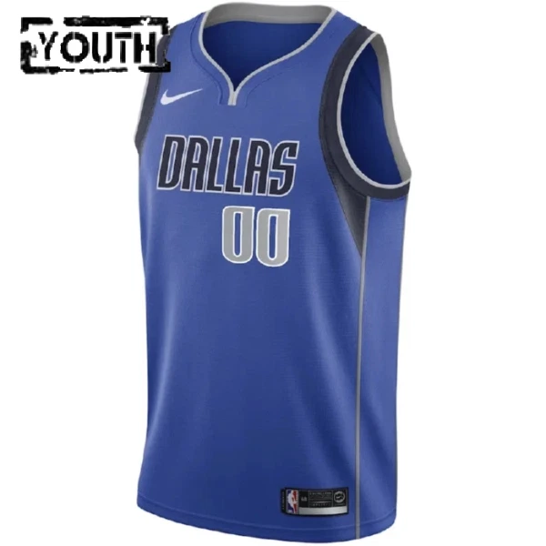 Dallas Mavericks Košarkaški dres Djeca Icon Edition Swingman Prilagođeno Plava