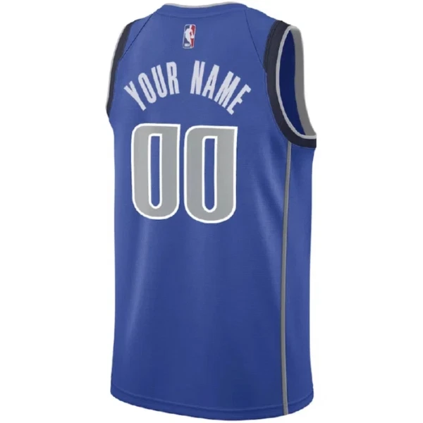 Dallas Mavericks Košarkaški dres Icon Edition Swingman Prilagođeno Plava