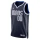 Dallas Mavericks Košarkaški dres Statement Edition Swingman Prilagođeno Crna