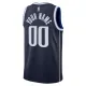 Dallas Mavericks Košarkaški dres Statement Edition Swingman Prilagođeno Crna