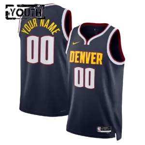 Denver Nuggets Košarkaški dres Djeca Icon Edition Swingman Prilagođeno Crna