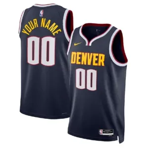 Denver Nuggets Košarkaški dres Icon Edition Swingman Prilagođeno Crna