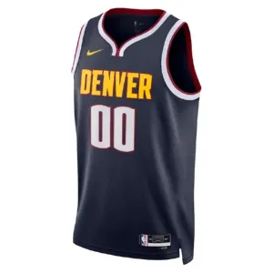 Denver Nuggets Košarkaški dres Icon Edition Swingman Prilagođeno Crna