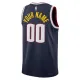 Denver Nuggets Košarkaški dres Icon Edition Swingman Prilagođeno Crna