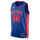 Detroit Pistons Košarkaški dres Icon Edition Swingman Prilagođeno Plava