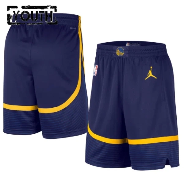 Golden State Warriors Košarkaške hlačice Djeca Statement Edition Swingman