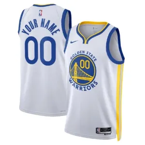 Golden State Warriors Košarkaški dres Association Edition Swingman Prilagođeno Bijela