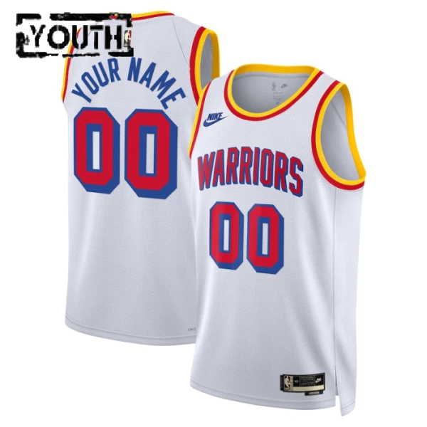 Golden State Warriors Košarkaški dres Djeca Classic Edition 2024/25 Swingman Prilagođeno Bijela