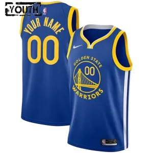 Golden State Warriors Košarkaški dres Djeca Icon Edition Swingman Prilagođeno Plava