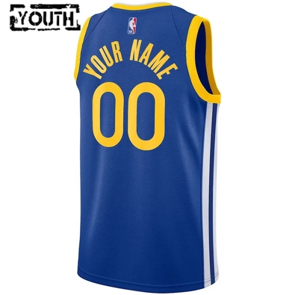 Golden State Warriors Košarkaški dres Djeca Icon Edition Swingman Prilagođeno Plava
