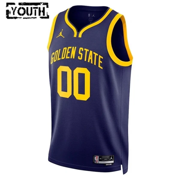 Golden State Warriors Košarkaški dres Djeca Statement Edition Swingman Prilagođeno Navy