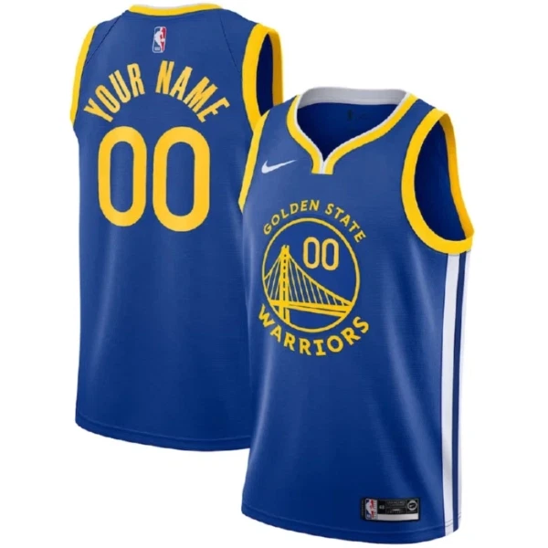Golden State Warriors Košarkaški dres Icon Edition Swingman Prilagođeno Plava