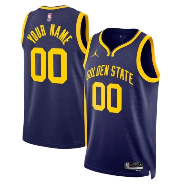 Golden State Warriors Košarkaški dres Statement Edition Swingman Prilagođeno Navy Golden State Warriors Košarkaški dres Statement Edition Swingman Prilagođeno Navy