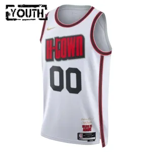 Houston Rockets Košarkaški dres Djeca City Edition 2024/25 Swingman Prilagođeno Bijela