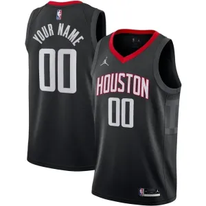 Houston Rockets Košarkaški dres Statement Edition Swingman Prilagođeno Crna